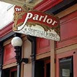 jazz parlor at storyville
