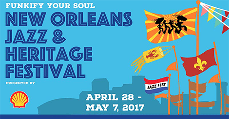 New Orleans Jazz and Heritage Festival Lineup