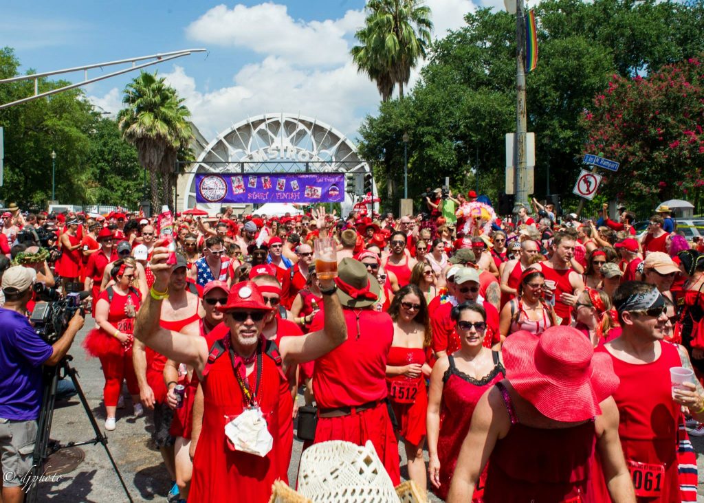 New Orleans Red Dress Run