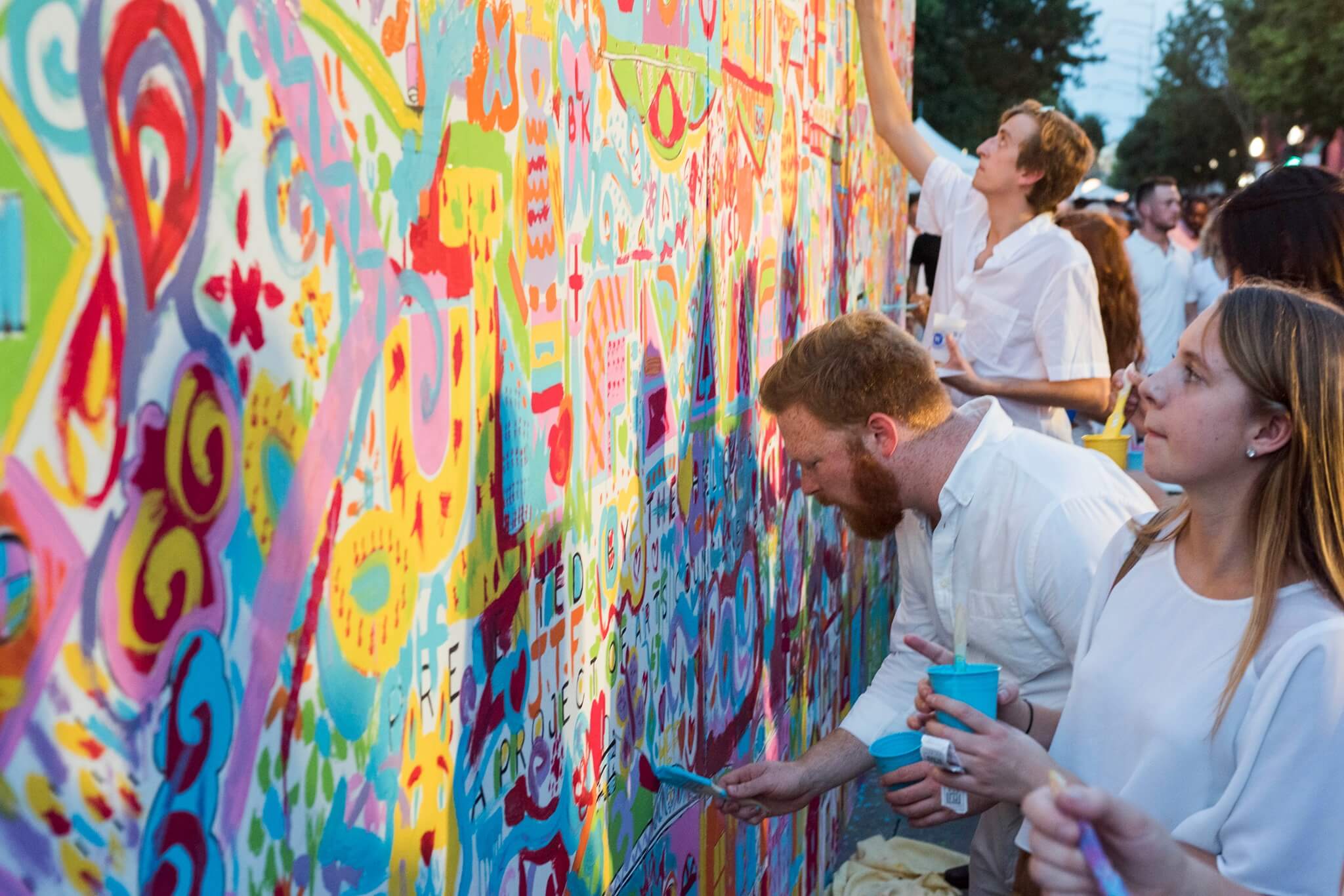 Contemporary Arts Center New Orleans white linen night · New Orleans